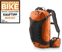 CUBE Rucksack EDGE TRAIL / Black -Fahrradbekleidungs Geschäft 12100 31 1280x1280