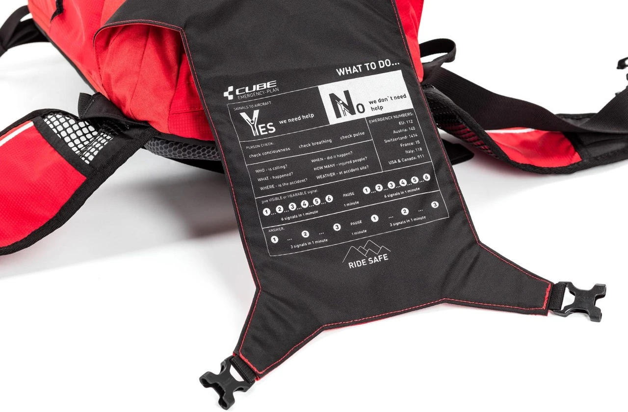 CUBE Rucksack EDGE TRAIL / Red 4 CUBE Rucksack EDGE TRAIL / Red – Bild 2