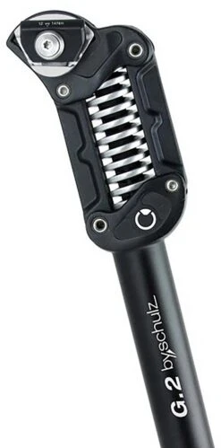 BySchulz Federsattelstütze G.2 LT Ø 30,9mm, 380mm, 80-105 Kg Standart