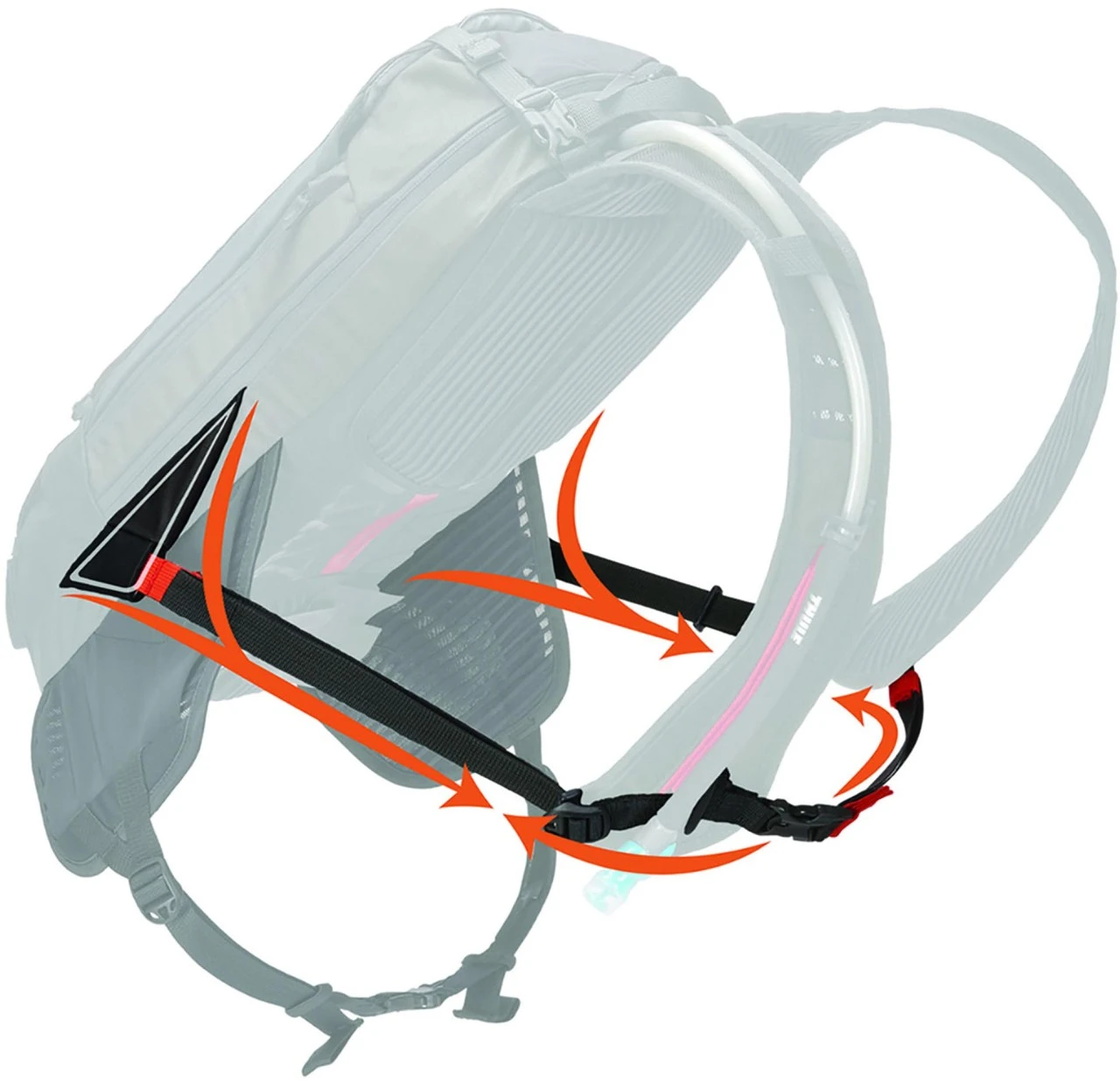 Thule Trinkblasenrucksack Rail PRO 12 L Obsidian 10 Thule Trinkblasenrucksack Rail PRO 12 L Obsidian – Bild 8