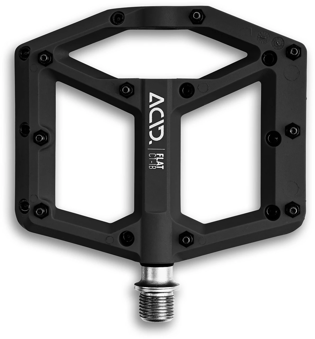 ACID Pedale FLAT C1-IB Black 3 ACID Pedale FLAT C1-IB Black