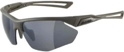 Alpina Sportbrille NYLOS HR Moon-grey Matt / Mirror Black