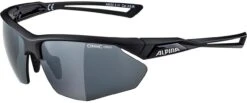 Alpina Sportbrille NYLOS HR Black Matt / Ceramic Mirror Black