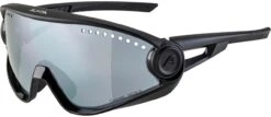 Alpina Sportbrille 5W1NG All Black Matt / Ceramic Mirror+ Blue