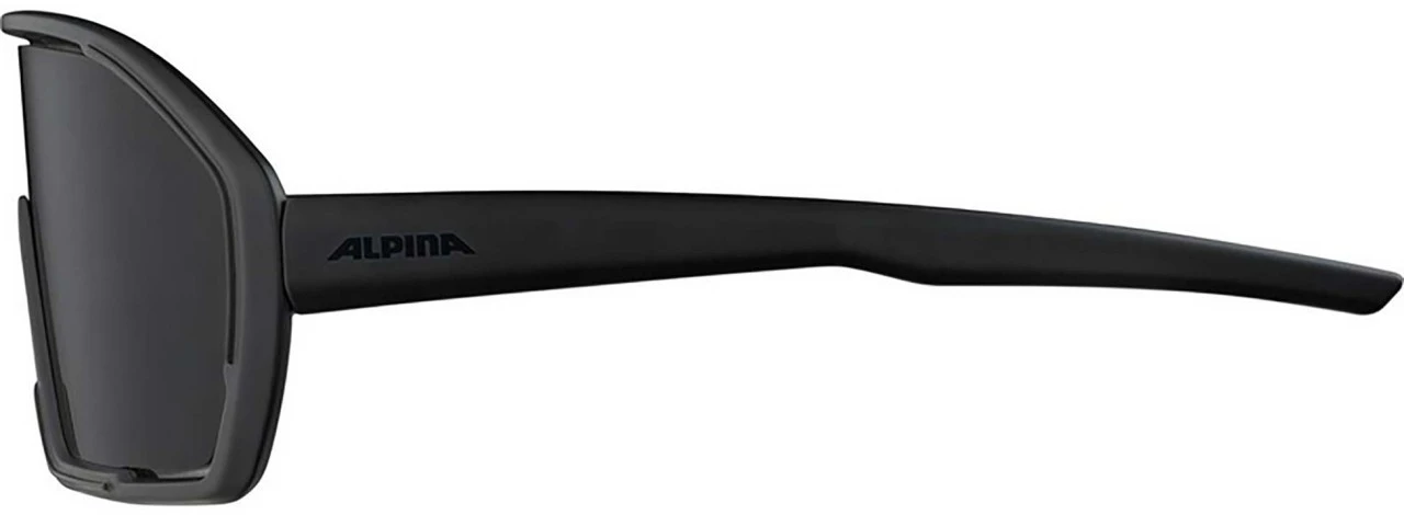 Alpina Sportbrille BONFIRE All Black Matt / Smoke 5 Alpina Sportbrille BONFIRE All Black Matt / Smoke – Bild 3