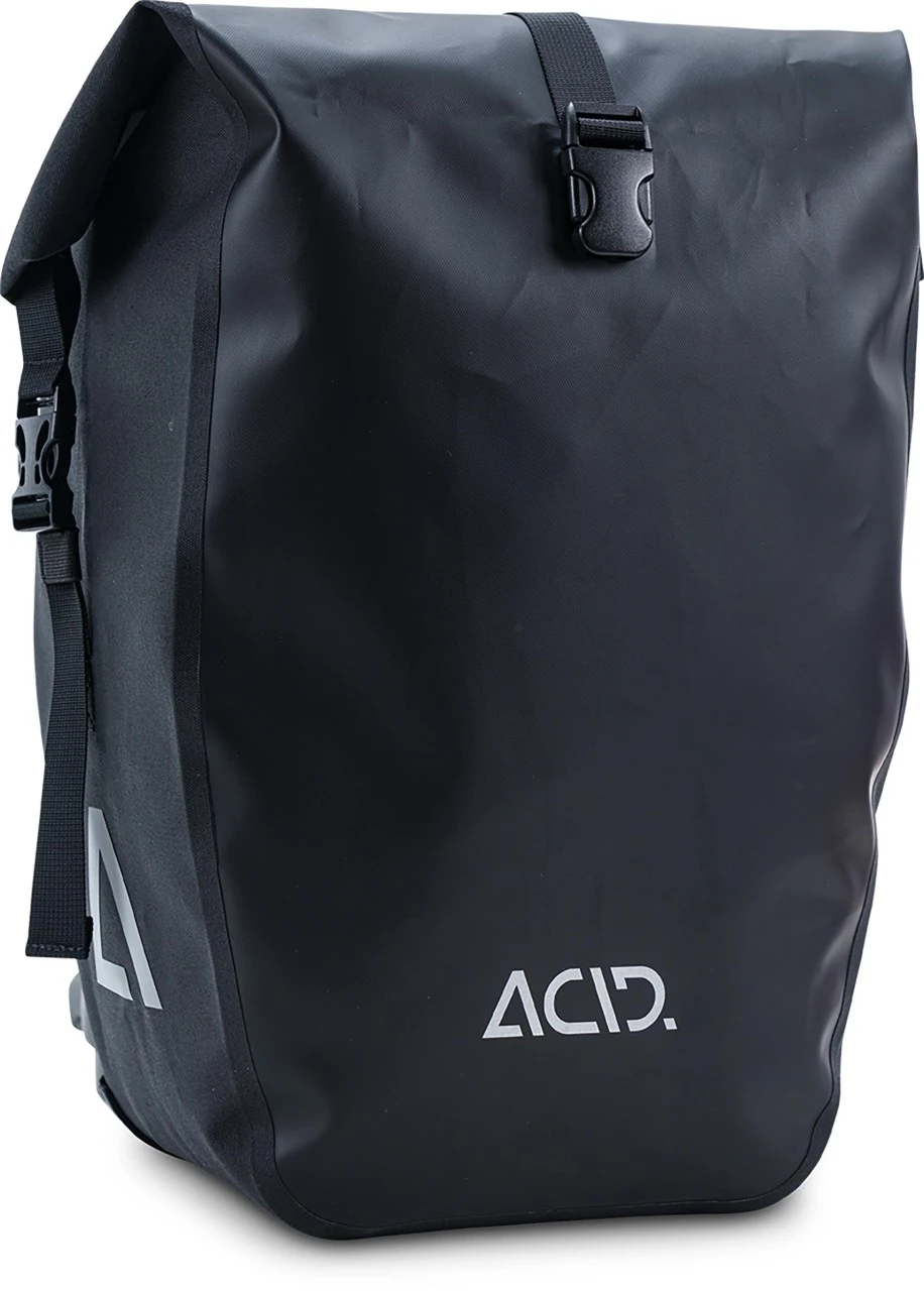 ACID Fahrradtasche TRAVLR PURE 15 Black 3 ACID Fahrradtasche TRAVLR PURE 15 Black
