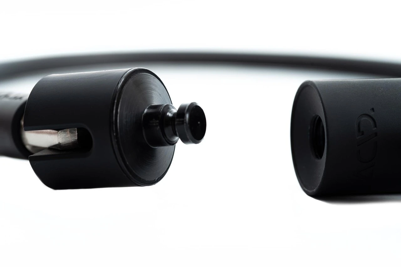 ACID Kabelschloss CORVID K65 Black 4 ACID Kabelschloss CORVID K65 Black – Bild 2