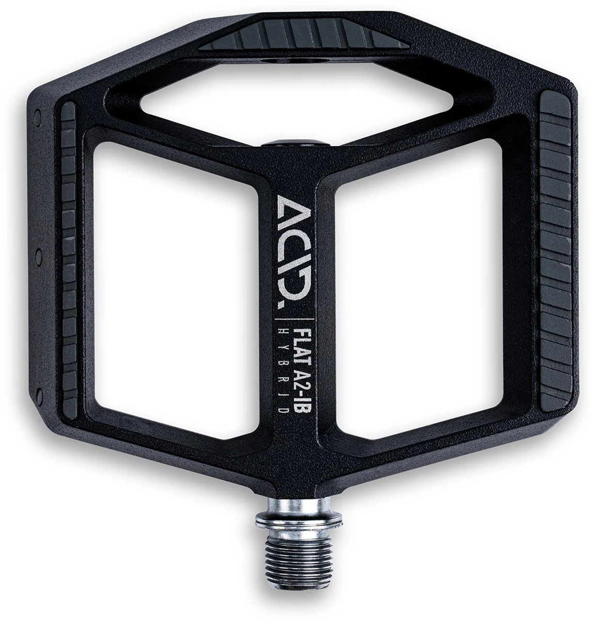 ACID Pedale FLAT A2-IB Hybrid Schwarz 3 ACID Pedale FLAT A2-IB Hybrid Schwarz