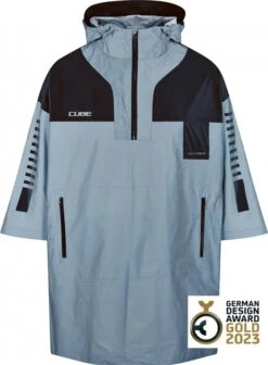 CUBE ATX Utility Poncho Safety Silver´n´grey
