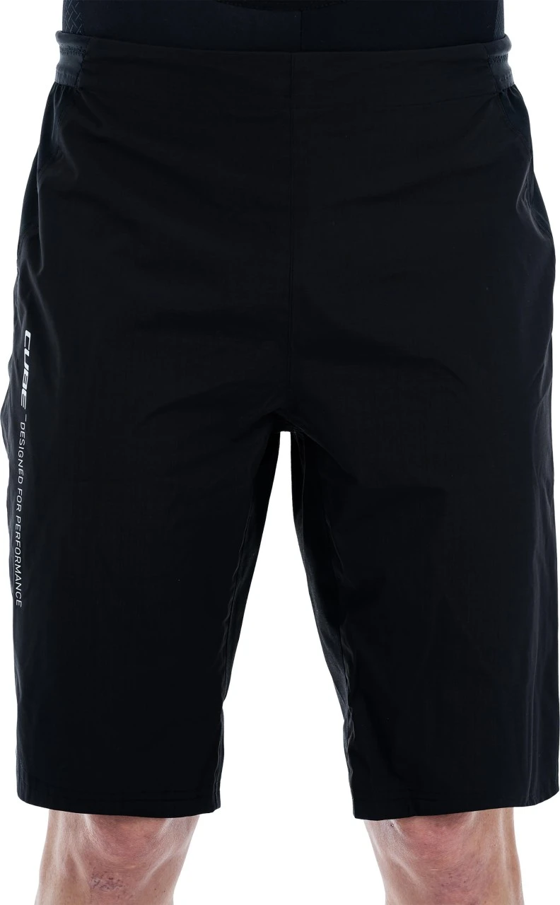 CUBE BLACKLINE Regenhose Kurz Black 3 CUBE BLACKLINE Regenhose Kurz Black