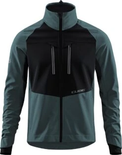 CUBE BLACKLINE Softshelljacke 365 Black`n`grey -Fahrradbekleidungs Geschäft CUBE BLACKLINE Softshelljacke 365 7 1280x1280