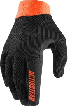 CUBE Handschuhe Performance Langfinger X Actionteam Black´n´