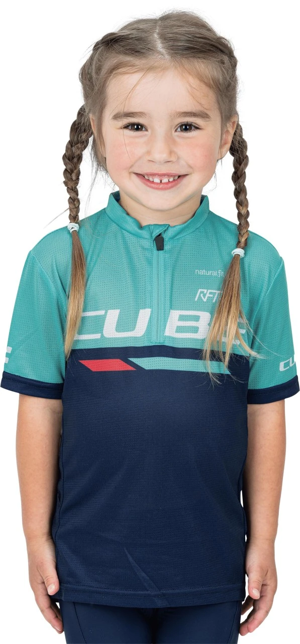 CUBE JUNIOR Teamline Trikot Kurzarm Blue´n´mint 3 CUBE JUNIOR Teamline Trikot Kurzarm Blue´n´mint