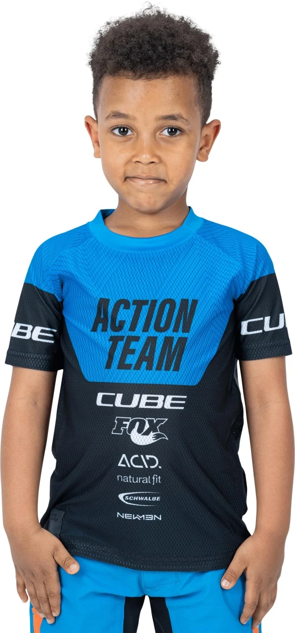 CUBE JUNIOR Trikot Kurzarm X Actionteam