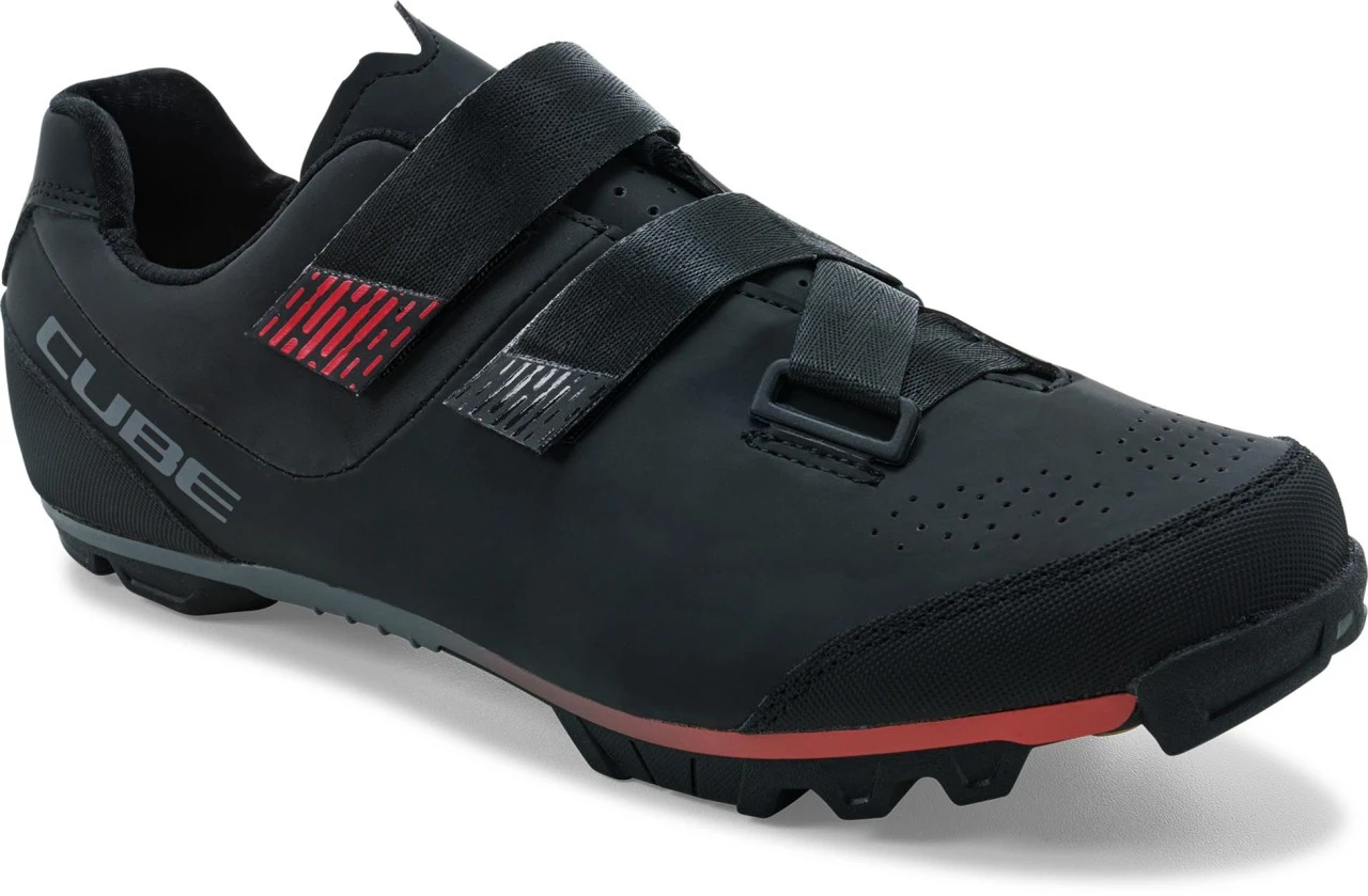 CUBE Schuhe MTB PEAK Black'n'red 3 CUBE Schuhe MTB PEAK Black'n'red