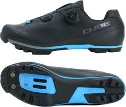 CUBE Schuhe MTB PEAK PRO Black´n´blue -Fahrradbekleidungs Geschäft CUBE Schuhe MTB PEAK PRO 3 1280x1280