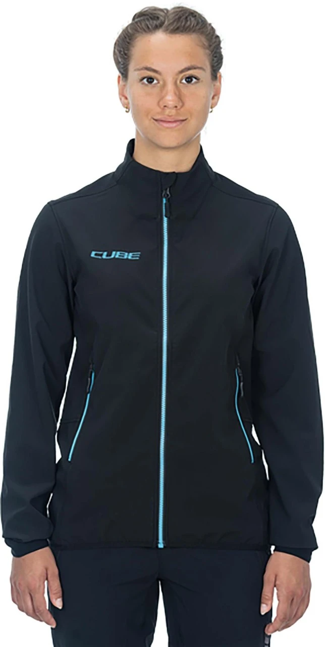 CUBE ATX WS Softshell Jacke CMPT Black´n´blue 4 CUBE ATX WS Softshell Jacke CMPT Black´n´blue – Bild 2