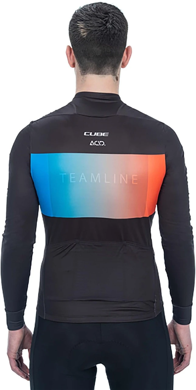 CUBE TEAMLINE Trikot Langarm Black´n´blue´n´red 5 CUBE TEAMLINE Trikot Langarm Black´n´blue´n´red – Bild 3