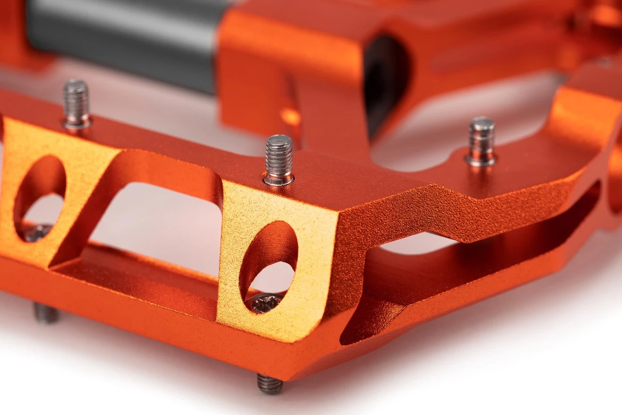 RFR Pedale Flat SLT 2.0 Orange´n´grey 5 RFR Pedale Flat SLT 2.0 Orange´n´grey – Bild 3