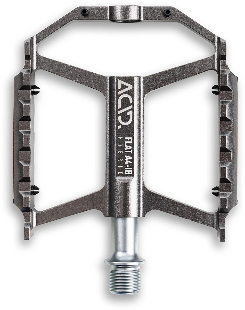 ACID Pedale FLAT A4-IB HYBRID Grey 3 ACID Pedale FLAT A4-IB HYBRID Grey