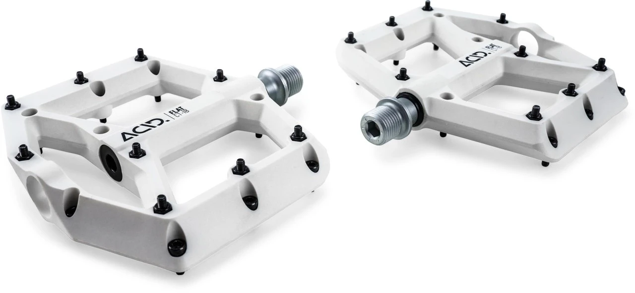 ACID Pedale FLAT C1-IB White 4 ACID Pedale FLAT C1-IB White – Bild 2