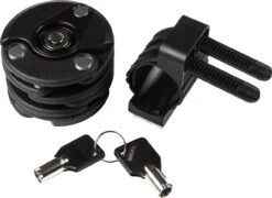 RFR Faltschloss "Circle" PRO Black´n´glossy Black -Fahrradbekleidungs Geschäft RFR Faltschloss Circle PRO 4 1280x1280