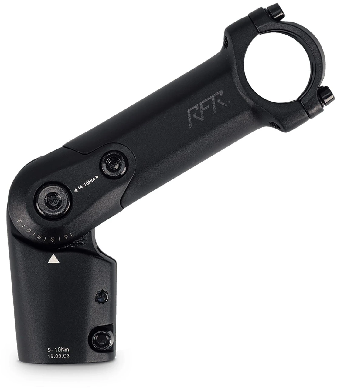 RFR Erhöhter Verstellbarer Vorbau PRO Black 7 RFR Erhöhter Verstellbarer Vorbau PRO Black – Bild 5