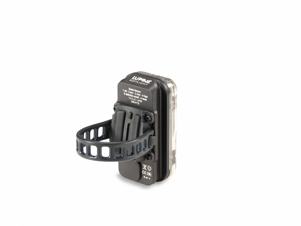 Lupine Rotlicht (StVZO) 0.1 W Schwarz 6 Lupine Rotlicht (StVZO) 0.1 W Schwarz – Bild 4