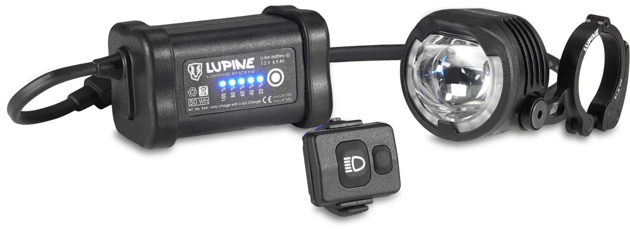 Lupine SL AF Lenkerhalter 31.8 Mm 6.9 Ah/50 Wh 3 Lupine SL AF Lenkerhalter 31.8 Mm 6.9 Ah/50 Wh