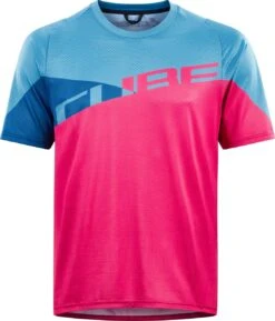 CUBE EDGE Rundhalstrikot Kurzarm