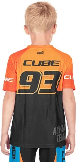 CUBE JUNIOR Trikot Kurzarm X Actionteam -Fahrradbekleidungs Geschäft VH 10767 21767 1280x1280