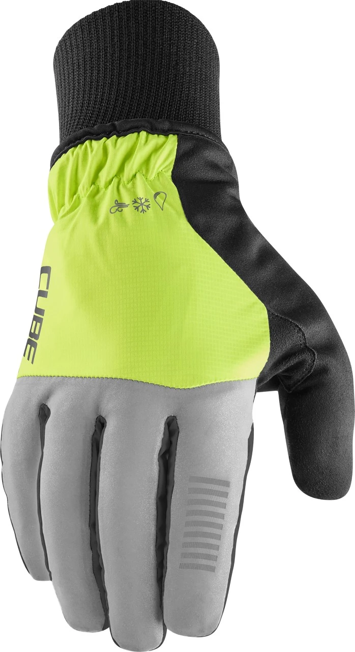CUBE Handschuhe Winter Langfinger X NF Grey´n´yellow 3 CUBE Handschuhe Winter Langfinger X NF Grey´n´yellow