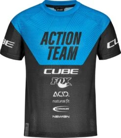CUBE JUNIOR Trikot Kurzarm X Actionteam -Fahrradbekleidungs Geschäft VH C 11146 19218 1280x1280