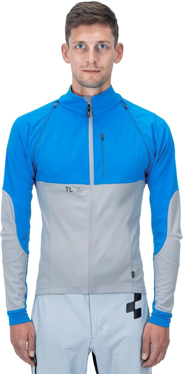 CUBE TEAMLINE Multifunktionsjacke Blue´n´grey 9 CUBE TEAMLINE Multifunktionsjacke Blue´n´grey – Bild 7