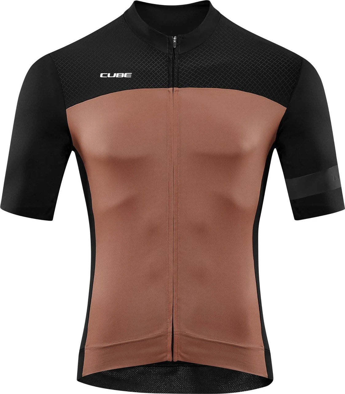 CUBE BLACKLINE Trikot Kurzarm Black`n`brown 3 CUBE BLACKLINE Trikot Kurzarm Black`n`brown