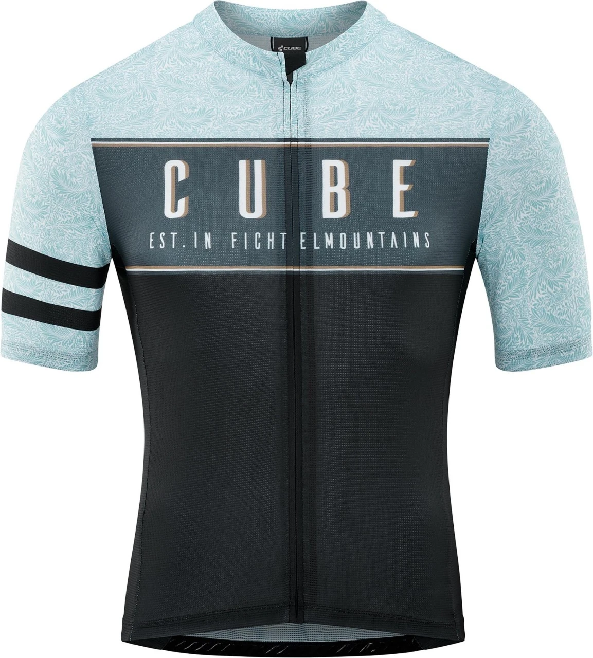 CUBE BLACKLINE Trikot CMPT Kurzarm Grey´n´blue
