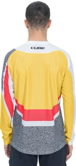 CUBE VERTEX Rundhalstrikot Langarm Yellow´n´pink -Fahrradbekleidungs Geschäft VH C 122971 36780 1280x1280