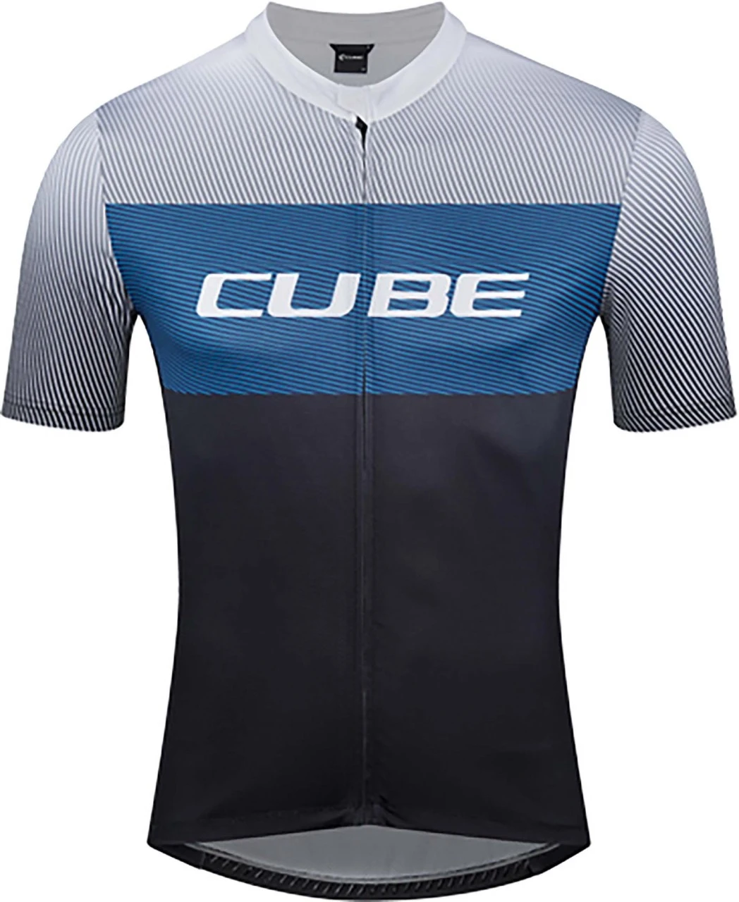 CUBE TEAMLINE Trikot CMPT Kurzarm Black´n´blue´grey