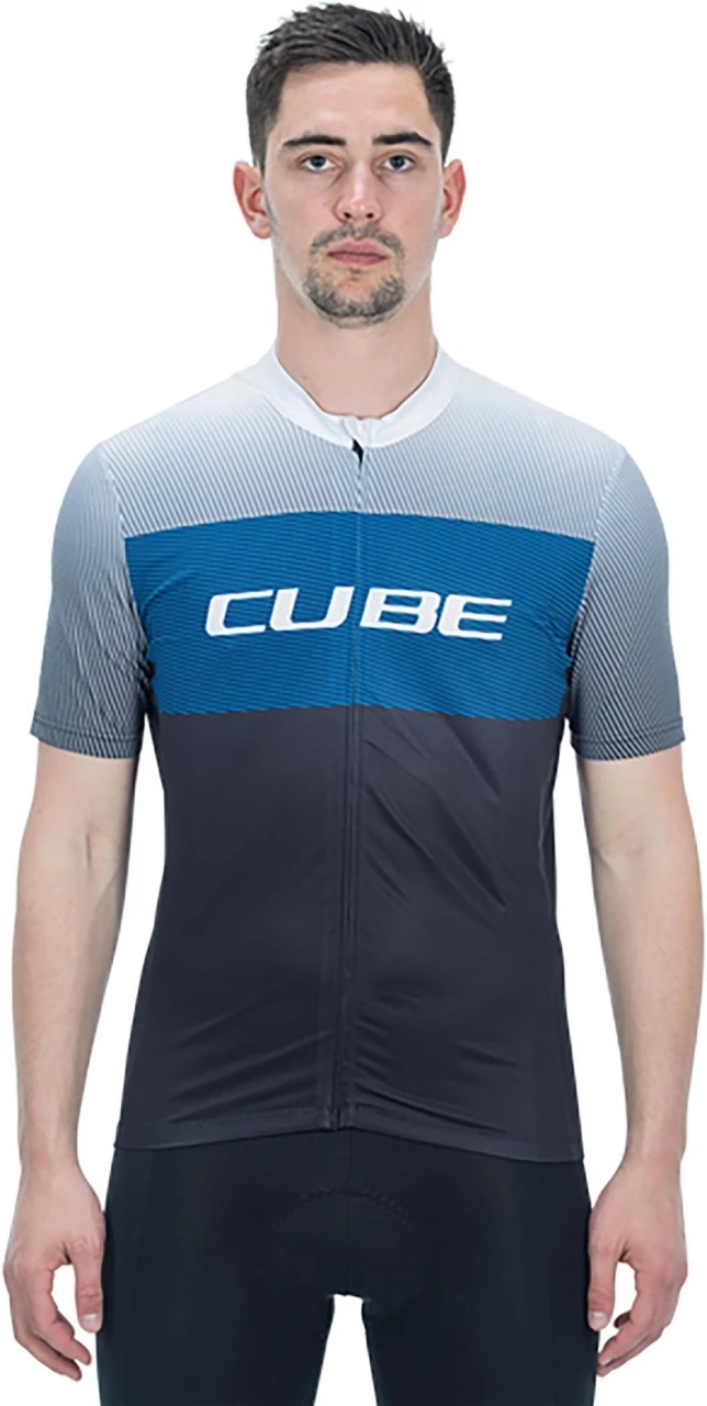 CUBE TEAMLINE Trikot CMPT Kurzarm Black´n´blue´grey 4 CUBE TEAMLINE Trikot CMPT Kurzarm Black´n´blue´grey – Bild 2