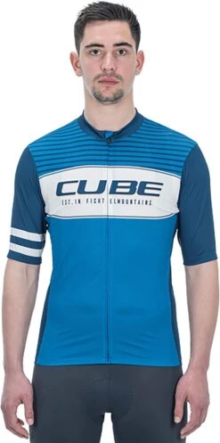 CUBE BLACKLINE Trikot CMPT Kurzarm Blue -Fahrradbekleidungs Geschäft VH C 12364 2 38603 1280x1280