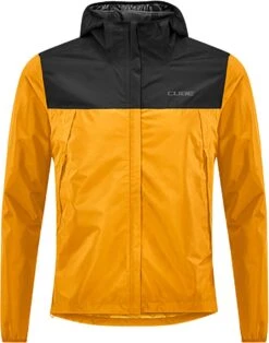CUBE ATX Regenjacke CMPT Yellow´n´black