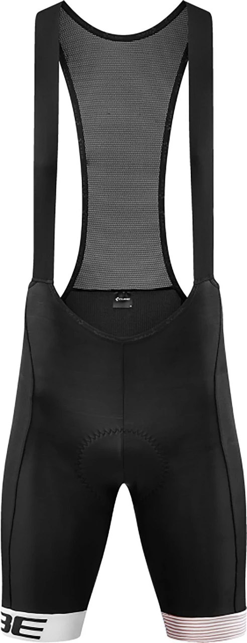 CUBE TEAMLINE Trägerhose Kurz Black´n´white 3 CUBE TEAMLINE Trägerhose Kurz Black´n´white